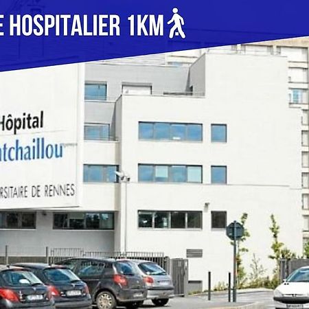 Auteuil • 4 Chambres • Wifi • Metro A 400M Rennes Exterior photo