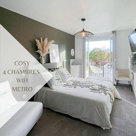 Auteuil • 4 Chambres • Wifi • Metro A 400M Rennes Exterior photo