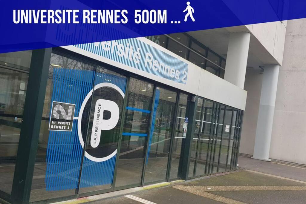Auteuil • 4 Chambres • Wifi • Metro A 400M Rennes Exterior photo